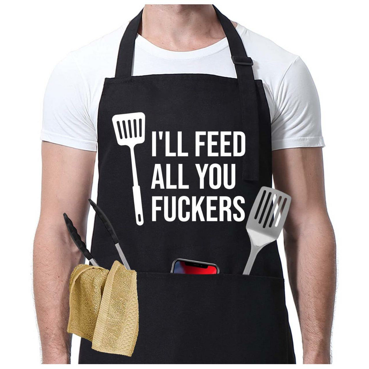 Apron "I’LL FEED YOU F*ERS"