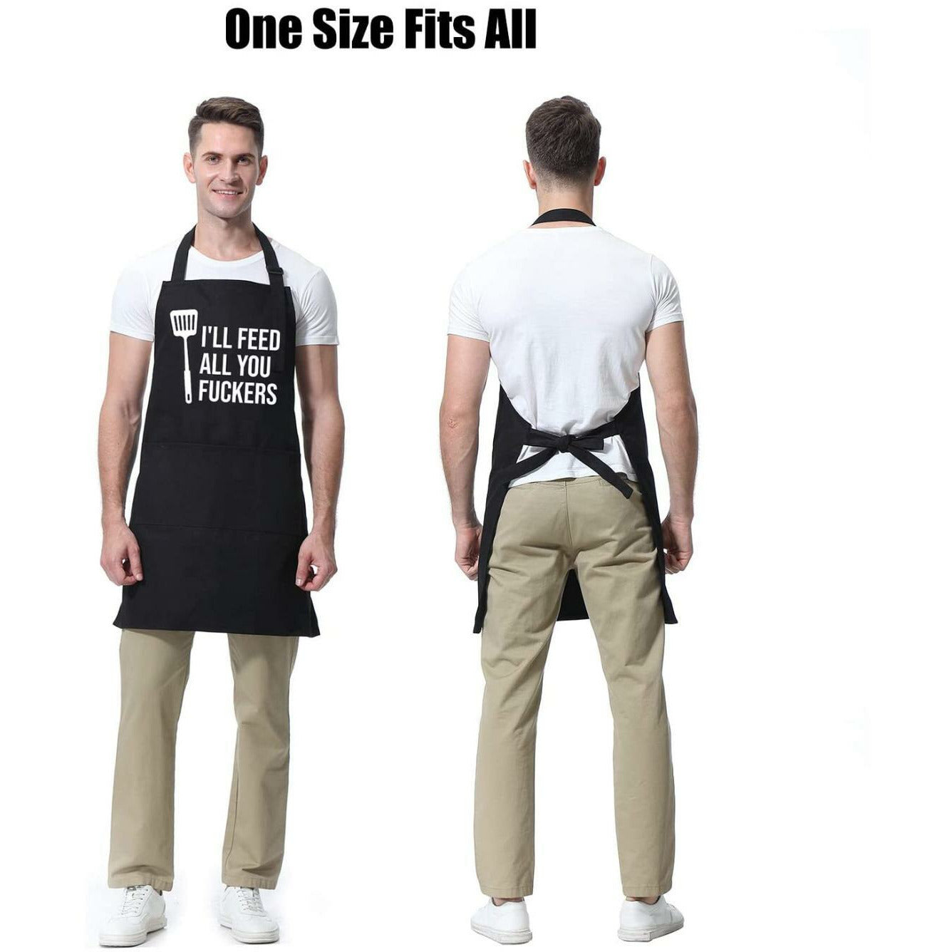 Apron "I’LL FEED YOU F*ERS"