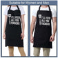 Apron with Pocket Solid Linens Kitchen